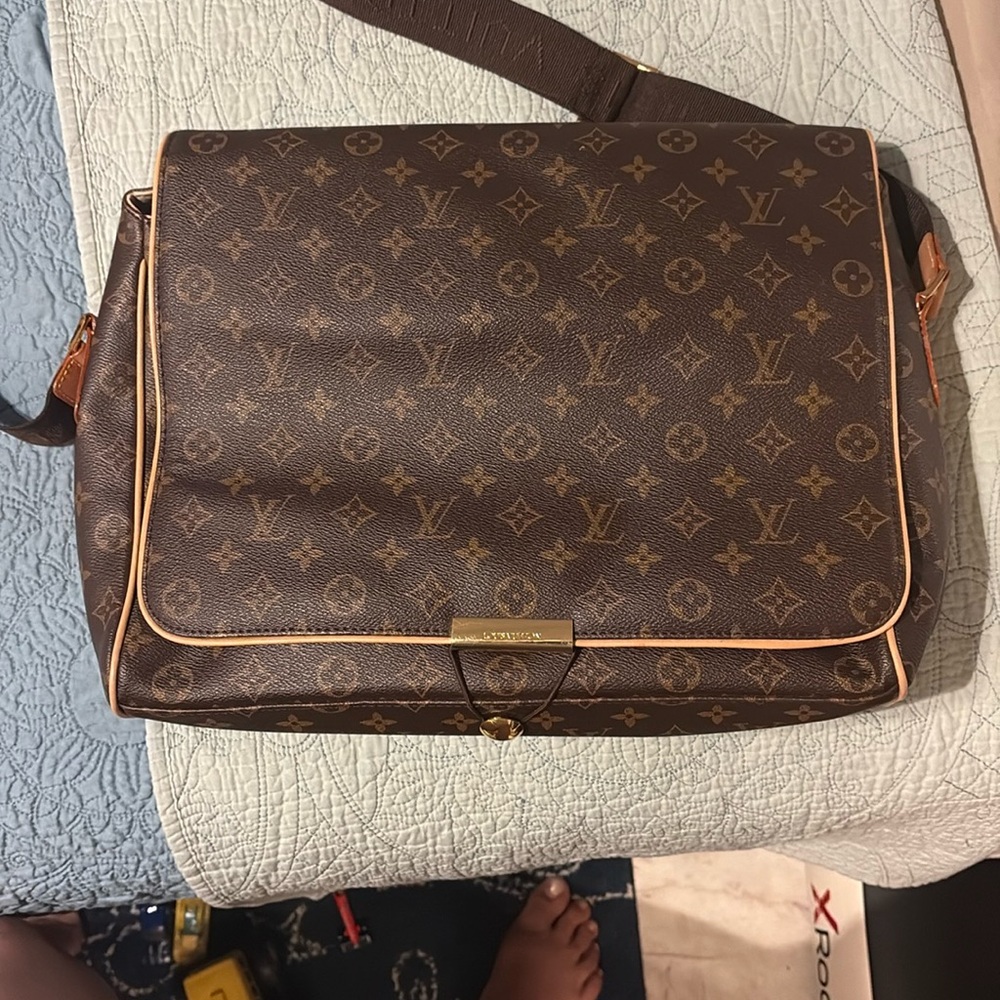 Brown Monogram Messenger Bag Louis Vuitton